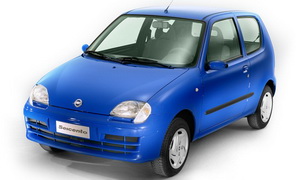 Замена переднего рычага (треугольный)  Fiat Seicento