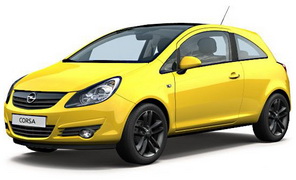 Сход-Развал одной оси автомобиля на 3Д стенде Opel Corsa