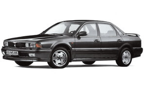 Сход-Развал двух осей автомобиля Mitsubishi Sigma